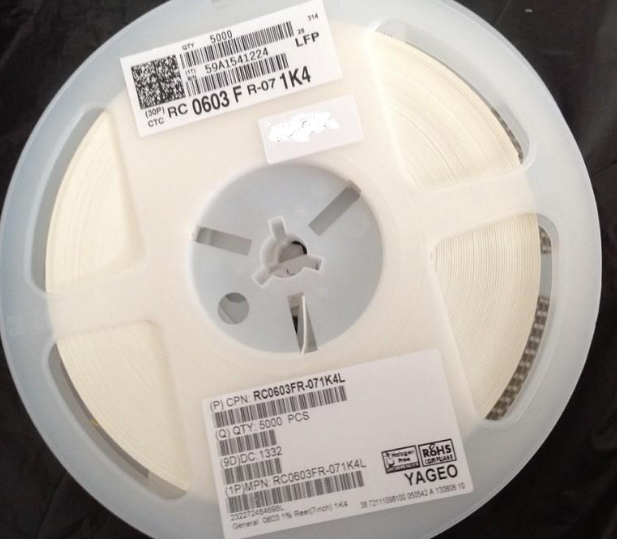 RC0603 series 1 SMD resistors ,Yageo