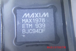 MAX1968EUI，MAX197AEAI，MAX1873EEE，MAX1978ETM，MAX20019ATBA，MAX20078ATE