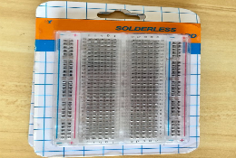 400孔可拼接透明面包板8.5*5.5cm  