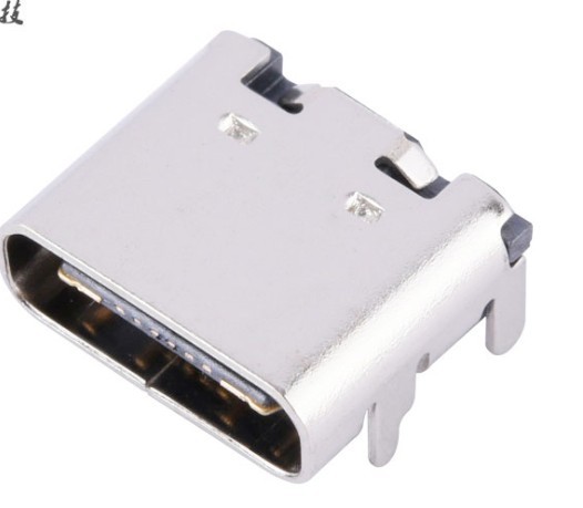 USB 3.1 female socket，Type-C 16pin DIP4，HD transmission interface