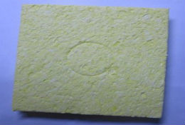 Soldering Iron Sponges,High temperature sponge Iron cleaning sponge, size 6*6mm,water immersion thickness 13mm 
