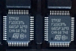 STM32F103CBT6,LQFP48，ST 32bit MCU 
