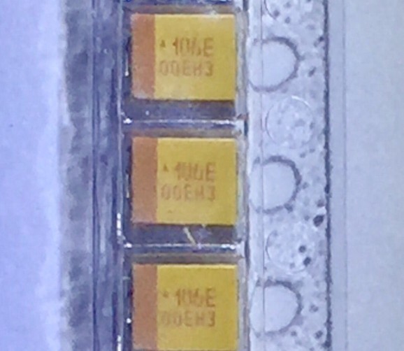 25V 106 10uF AVX 3528 B-type tantalum capacitor  ，samples Available