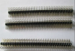 2.54mm弯脚90°2X40pin双排排针
