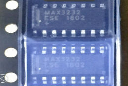 MAX3232ESE ，SO16工业级RS232收发器 