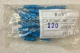120R/56R/39R  3W 1% 直插金属膜电阻