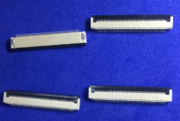 FPC 50pin 0.5mm脚距，翻盖下接