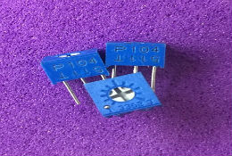 3362P-1-104，0.5W 100KΩ 可调电位器，精密电阻