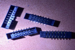 2X7pin,2.0mm脚间距，贴片简牛