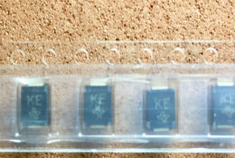 SMBJ5CA, silk screen KE, 5V 600W bidirectional TVS diode