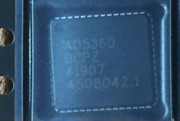 AD5360BCPZ，LFCSP56，DAC 16-CH Resistor-String 16-bit 