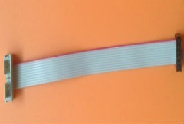 2.54mm 2x5pin gray cable, same direction IDC line, length 20cm  burning line