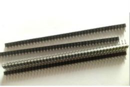 Single row round hole needle holder, round hole row mother 2.54mm 1x40pin row needle holder