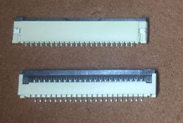 FPC connector,1.0mm  22P  H2.0