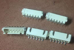XH2.54 horizontal connector, male connector, all copper, temperature resistant, reflow soldering 2P ~ 12P
