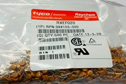 RXEF020 60V/72V 0.2A PPTC Radial Fuse