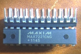 MAX7221CNG，MAX7313AEG，MAX7313DATG，MAX7318AUG，MAX7319AEE，MAX7377AXRD  