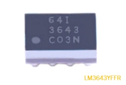 LM358BIDGKR,LM36010YKBR,LM36273YFFR,LM3630ATMX,LM3631YFFR,LM3643YFFR,LM3644TTYFFR,LM3646YFQR 
